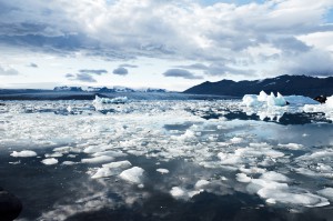 climate change ice berg