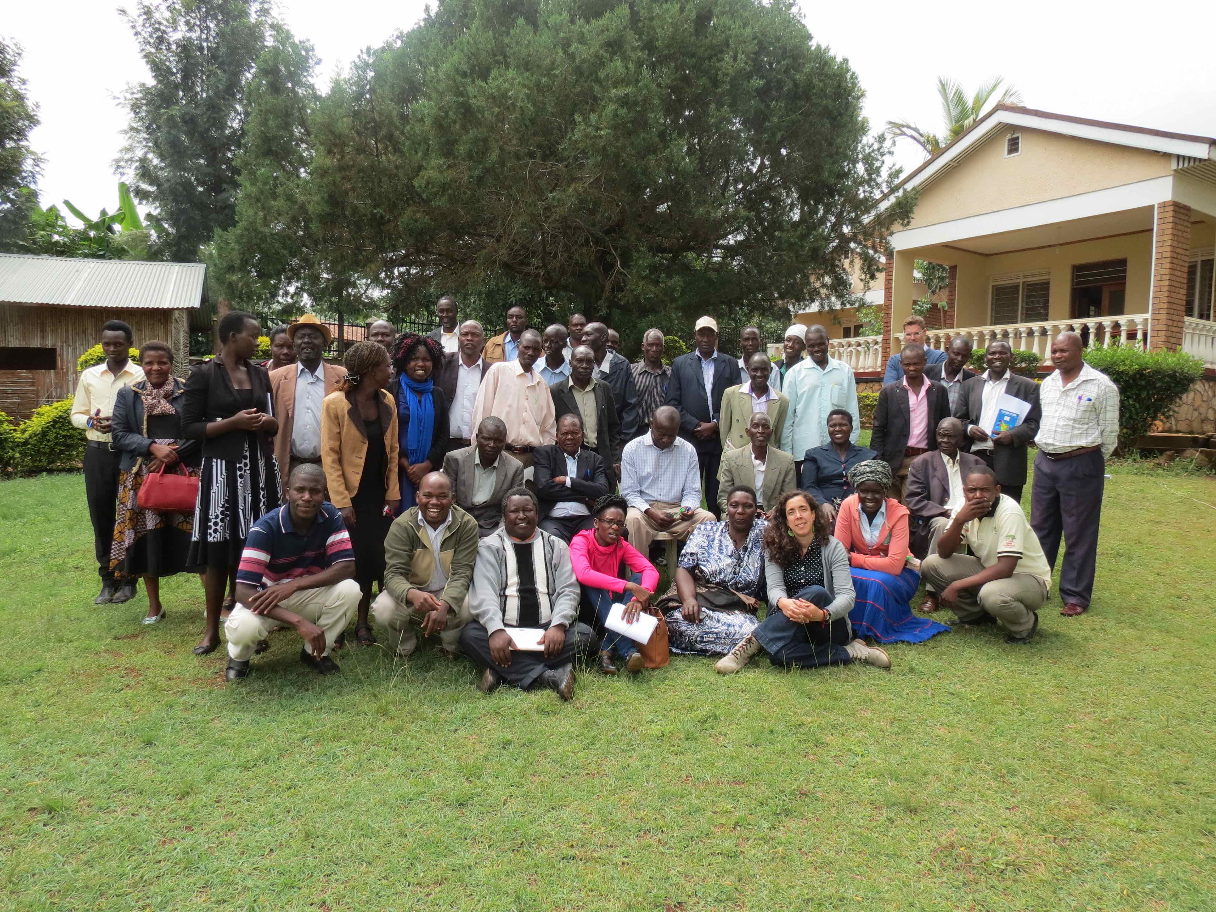 Participants in Kapchorwa Uganda
