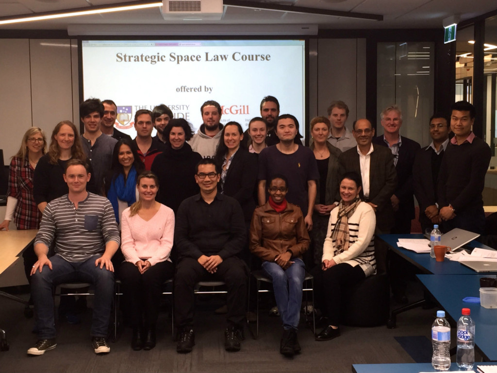 Strategic Space Law students